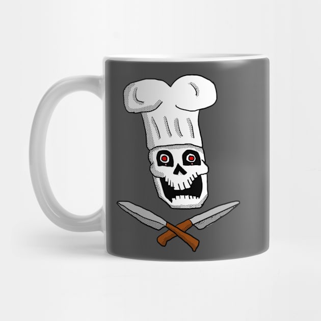 Chef Skull and Cross-Knives by Eric03091978